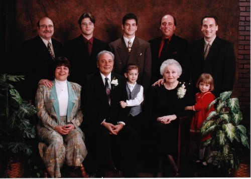 Joseph & Ann Quagliata and Family on their 50th Anniversary  c.2001
