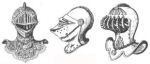 Heraldic Italian Helmets